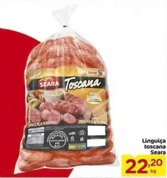 Carrefour Linguiça toscana Seara KG oferta