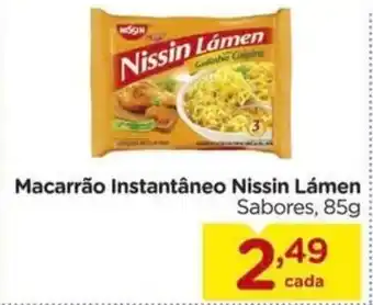 Carrefour Macarrão Instantâneo Nissin Lámen Sabores, 85g oferta