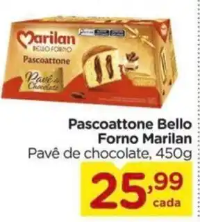 Carrefour Pascoattone Bello Forno Marilan Pavê de chocolate, 450g oferta