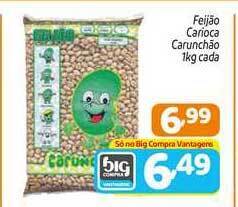 Supermercados Big Compra Feijão Carioca Carunchão 1kg oferta