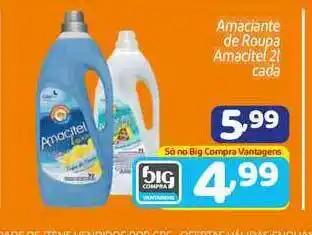 Amaciante De Roupa Amacitel 2L