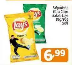 Salgadinho Elma Chips Batata Lays 86g/96g