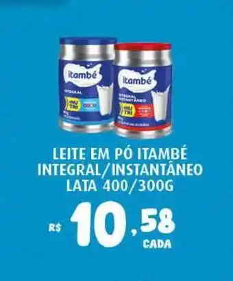 Bahamas Supermercados Leite Em Pó Itambé Integral-instantâneo 300g oferta