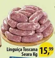Supermercado Padrão Linguiça Toscana Seara 1kg oferta