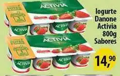 Supermercado Padrão Iogurte Danones Activia Sabores 800g oferta