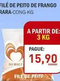 Decisão Atacarejo Filé De Peito De Frango Rara 3kg oferta