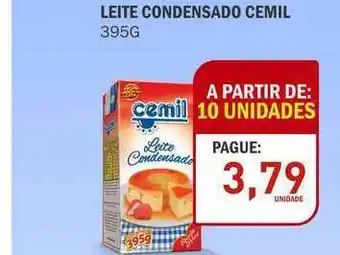 Decisão Atacarejo Leite Condensado Cemil 395g oferta