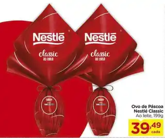 Carrefour Ovo de Páscoa Nestlé Classic Ao leite, 199g oferta