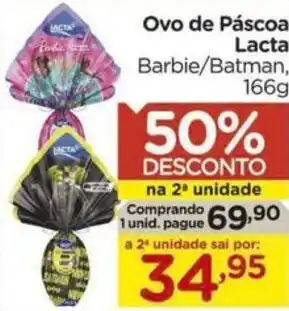 Carrefour Ovo de Páscoa Lacta 166g oferta