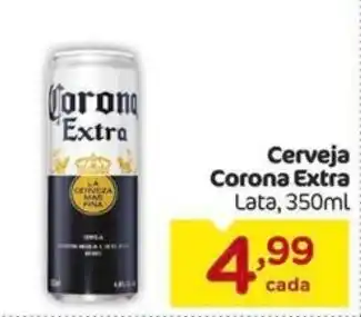 Carrefour Cerveja Corona Extra Lata, 350ml oferta