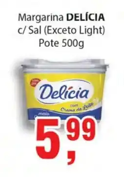 Supermercados Mundial Margarina Delicia 500g oferta