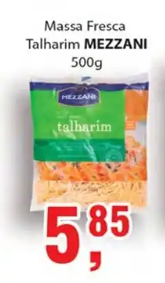 Supermercados Mundial Massa Fresca Talharim Mezzani 500g oferta