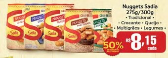 Supermercados Mundial Nuggets Sadia 275g/300g oferta