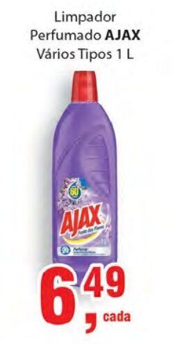 Limpador Perfumado Ajax 1L