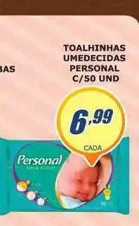 Toalhinhas Umedecidas Personal