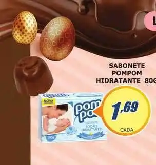Sabonete Pompom Hidratante 80g