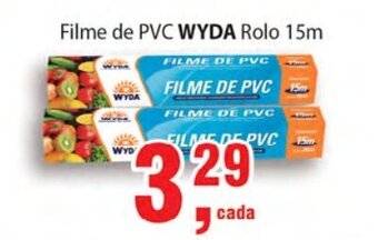Supermercados Mundial Filme de PVC Wyda rolo 15m oferta