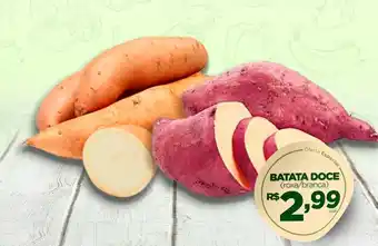 Novo Mix Batata Doce (roxa/branca) oferta