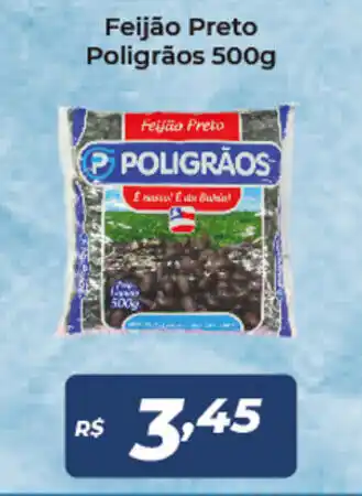 Atakarejo Feijao Preto Poligraos 500g oferta
