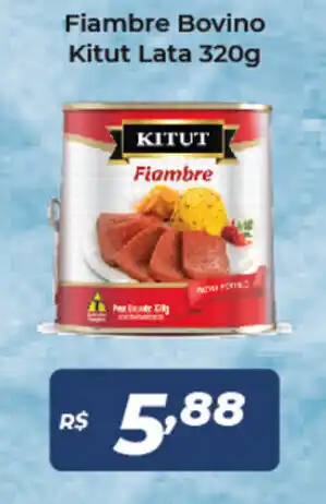 Atakarejo Fiambre Bovino Kitut LT 320g oferta