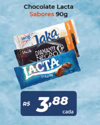 Atakarejo Chocolate Lacta Sabores 90g oferta
