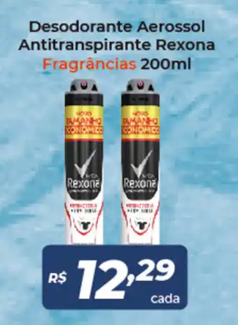 Atakarejo Desodorante Aerossol Antitranspirante Rexona Fragrancias 200ml oferta