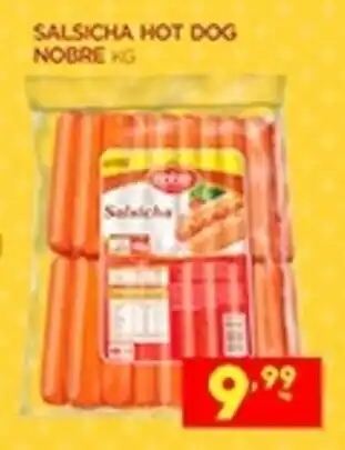 Novo Mix Salsicha Hot Dog Nobre 1kg oferta
