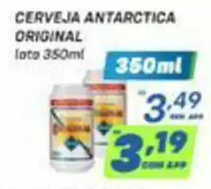 Prezunic Cerveja Antarctica Original 350ml oferta