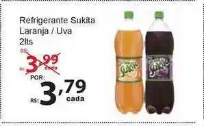 Super Luna Refrigerante Sukita Laranja Uva 2L oferta