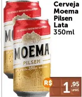 Pires Cerveja Moema Pilsen Lata 350ml oferta