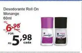 Desodorante Roll On Monange 60ml