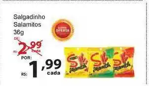 Salgadinho Salamitos 36g