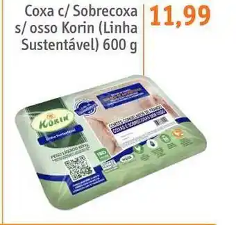 Sonda Coxa C- Sobrecoxa S- Osso Korin (linha Sustentável) 600g oferta