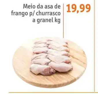 Sonda Meio Da Asa De Frango P- Churrasco A Granel 1kg oferta