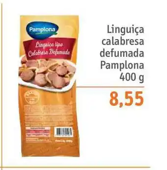 Sonda Linguiça Calabresa Defumada Pamplona 400g oferta