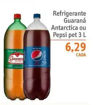 Sonda Refrigerante Guaraná Antarctica Ou Pepsi 3L oferta