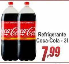 Serrano Supermercado Refrigerante Coca-cola 3L oferta