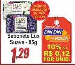 Serrano Supermercado Sabonete Lux Suave 85g oferta