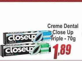 Creme Dental Close Up Triple 70g