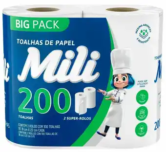 Peruzzo Toalha de papel mili 200fls 19x22cm oferta