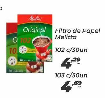 Peruzzo Filtro de papel melitta oferta