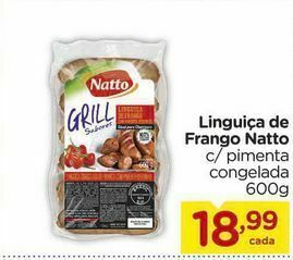 Carrefour Linguiça de frango natto 600 gr oferta