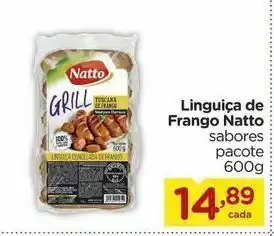 Carrefour Linguiça de frango natto 600 gr oferta