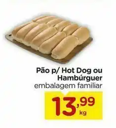 Carrefour Pão de hot dog oferta
