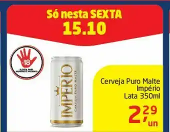 Tenda Atacado Cerveja puro malte imperio oferta