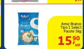 Tenda Atacado Arroz branco tipo 1 select pacote 5 kg oferta