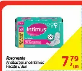 Asorvente antibacteriano intumus pacote un