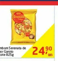 Bombom serenata de amor garoto