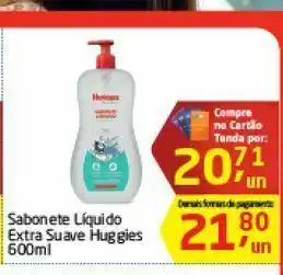 Tenda Atacado Sabonete liquido extra suave huggies 600 ml oferta