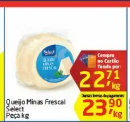 Queijo minas frescal select